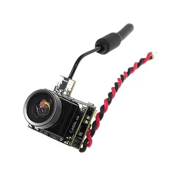 800TVL 4:3 FPV Mini Kamera 5.8 G 48CH 25mW CMOS 170 Laipsnių AIO LED Šviesos Caddx Beetel V1 FPV Kameros RC Modeliai