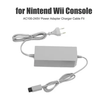 AC100-245V Įvestis: DC 12V 3.7 A Išėjimo Galia Įkroviklis Adapteris Wii Konsolės KINTAMOSIOS srovės Adapterio Kabelis Tinka Nintend Wii Konsolės