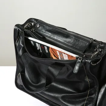 AETOO Originalus odiniai vyriški maišelį nešiojamų portfelis atsitiktinis viršutinis sluoksnis odos skerspjūvio petį krepšys krepšys minkštas leath