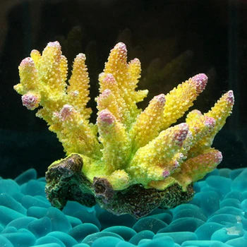 Akvariumas, Koralinių Ornamentu Žuvų Bakas Dirbtinį Koralų Rifas Apdailos Acuario Gėlių, Augalų Roko Dekoras Dekoratyvinis Marmuro Fone