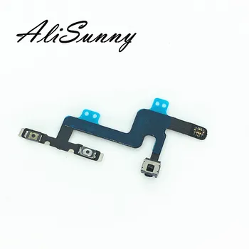 AliSunny 10vnt garso Mygtuką, Flex Cable for iPhone 6 4.7