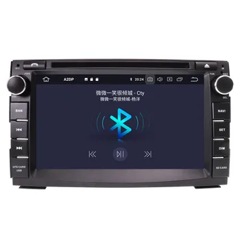 Android 10.0 4GB+64GB Automobilio Radijo, GPS Navigacija KIA Ceed 2010-2012 Auto Stereo Galvos Vienetas RadioTape Diktofonas Multimedia Player