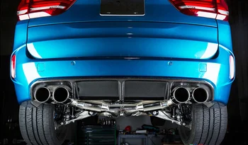 Anglies Pluošto Automobilio Galinio Buferio Difuzorius Lūpų Spoileris BMW X5M F85 - 2019 M. Galinio Buferio Difuzorius Lūpų Spoileris