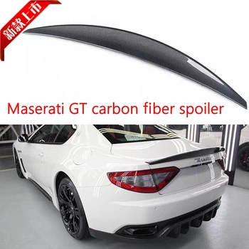 Anglies Pluošto, automobilių galinis kamieno įkrovos lūpų spoileris sparno Maserati GranTurismo GT ir GTS 2 Durys, butas kamieno 2011-2017