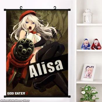 Anime DIEVO VALGYTOJAI 2 Alisa Ilinichina Amiella Sienos Pažymėkite Plakatas Animacinių filmų Sienos Kabo Plakatas Namų Dekoro Kolekcija Lašas laivybos