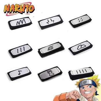 Anime Naruto Ninja Cosplay Lankelis Uzumaki Hatake Kakashi Uchiha Sasuke Deidara PVC Kunai Shuriken Ranka Kalaviją, Priedai