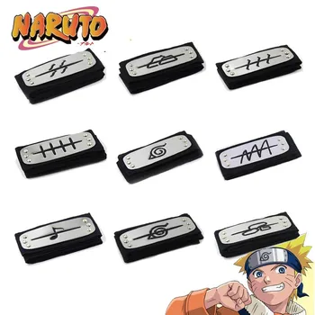 Anime Naruto Ninja Cosplay Lankelis Uzumaki Hatake Kakashi Uchiha Sasuke Deidara PVC Kunai Shuriken Ranka Kalaviją, Priedai