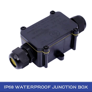 Atsparus vandeniui Jungtis IP68 Lauko Skirstomosios Dėžutės, Lauko 2 3 4 5 Taip 5-12mm Kabelis Elektros Jungtys Išorės Vielos Conector