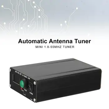 ATU-100 1.8-55Mhz Pagal N7DDC 7x7 Metalo Priedai Surenkami Mini Automatinė Antena Imtuvo Trumpųjų C Tipo Su Byla Įrankis