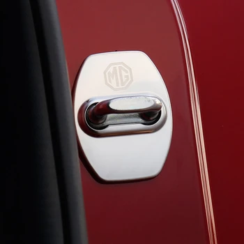 Auto Door Lock Cover Lipdukai 6 MG SS ZS GS GT Apsaugos Automobilių Stiliaus Emblema Atveju 3D Metalo Ženklelis Interjero Lipdukas Assessoires