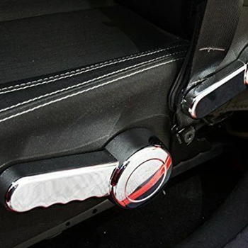 Automobilių ABS Interjeras, Sėdynės, Kėdė Padarinių Apdailos Dangtelį Lipdukų Iki kaire Ranka Vairuoti Jeep Wrangler JK 2011+