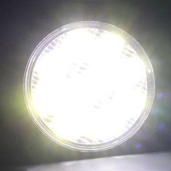 Automobilių Sunkvežimių Aikštėje LED Balta Darbą Šviesos Prožektorius 12V 24V Priešrūkinis Žibintas Off-Road Vairavimo 48W 16LED Potvynių Darbo Lemputė Potvynių Pluošto Juosta