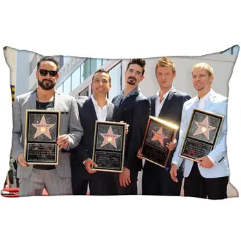 Backstreet Boys Užvalkalas Stačiakampio Užtrauktukas Pagalvę Mesti Pagalvės užvalkalą Padengti 45x35cm (iš Vienos Pusės) Spausdinti Dekoratyviniai pagalvių užvalkalai