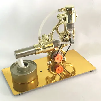 Balansas Stirlingo variklio miniatiūriniai modelio garo energijos technologijos mokslo energijos gamybos eksperimentinės žaislas