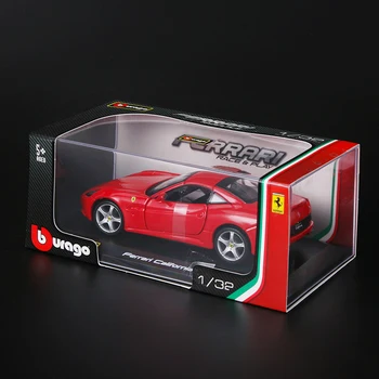 Bburago Naujas 1:32 Ferrari F12 TDF geltona lydinio automobilio modelį ir žaislas automobilis liejimo statinio automobilio modelio surinkimo skirta