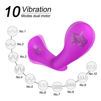 Belaidžio Drugelis Vibratorius Moterims Kelnaitės Dirželis ant Vibratorių G Spot Masturbator Intymus Sekso Produktai Vibracija suaugusioms Moterims