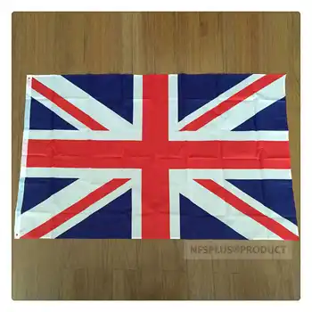 Britų Vėliavos UK Union Jack 90x150cm Poliesteris Anglija Škotija Velsas, Šiaurės Airija, Namuose Dekoratyvinių Vėliavų Jungtinė Karalystė