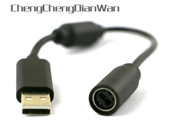 ChengChengDianWan 20pcs/daug Naujos USB Atsiskyrusių Kabelį Konverteris Adapteris, Skirtas Xbox360 xbox 360 wired controller