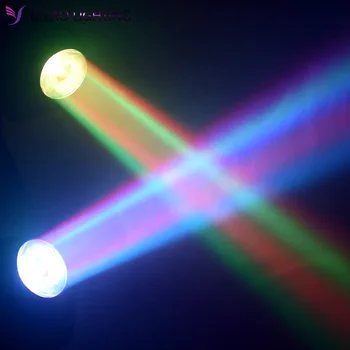 Crazy Pluošto 60w RGBW LED Judančios Galvos Artimosios Šviesos DMX512 Scenos Šviesos Diskoteka, DJ, Vestuves Rodo, Live Koncertas Apšvietimas
