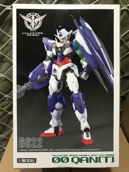 Daban Japonų Meistras Klasės Gundam MG 1:100 00Q GN KARDAS IV robotas veiksmų skaičius, plastikiniai modelis žaislų rinkiniai