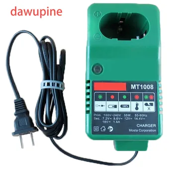 Dawupine MT1008 Elektros Gręžimo Ni-MH Ni-CD Baterijos Kroviklis Pakeitimo Hitachi UC18YG 7.2 V 9.6 V 12V 14,4 V 18V