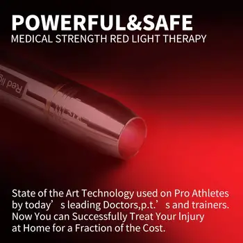 DGYAO 660nm LED Raudonos Šviesos Terapijos Prietaisai Skausmo dėl Bendro Raumenų, Odos Tekstūra Gydymo ir Gydymo Traumos