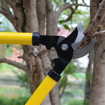 Didelis Anglies Plieno Aštrių sodo genėjimo žirklės žirkliniai Ilga rankena bonsai medžio šaką žirklės, sodo įrankiai,