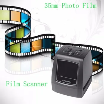 Didelės Raiškos 5.0 mega pixels Photo Scanner 35/135mm Skaidrių Filmas Skenerio, Skaitmeninio Kino Konverteris 2.36