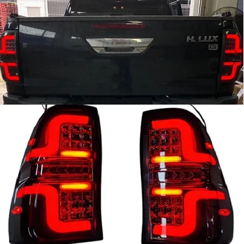 Didmeninės prekybos auto lempos tinka hilux vigo revo rocco led high papildoma stabdžių posūkio signalo žibintai atbulinės šviesos 2008-19 pikapas automobilį
