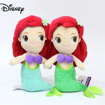 Disney Pliušas Princesė Arielis Undinė Pliušiniai Žaislai Kūdikiams, Vaikams, Peluches Lėlės 33cm Disney Kimštiniai Žaislai, Vaikų Mergaičių Gimtadienis, Kalėdos Dovanas