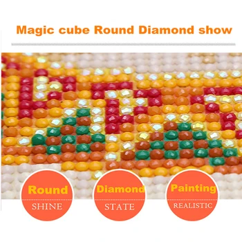 DPF diamond tapybos kryželiu arklių vištienos diamond siuvinėjimo amatų diamond mozaikos rinkinys kvadratinių/apvalus kalnų krištolas namų dekoro