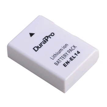 DuraPro 2vnt LT-EL14a EN-EL14 EL14 Baterija + LCD USB Dual Kroviklis, Skirtas 
