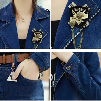 Dviejų dalių džinsai rinkiniai moterims 2018 sping mados ilgomis rankovėmis Trumpą striukę ir Pieštuką, kelnės moteriška džinsinio rinkiniai IOQRCJV H426