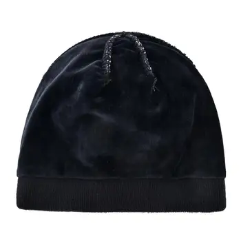 Dvigubo Sluoksnio beanie skrybėlių moterų žiemos mezgimo skrybėlės vyrų storos šiltos kepurės vyrų, moterų atsitiktinis beanies bžūp mados skullies unisex