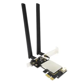 Dvigubos Juostos 2.4 Gb PCIe Wifi Korta Tinklo plokštė, 