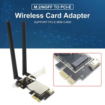 Dvigubos Juostos 2.4 Gb PCIe Wifi Korta Tinklo plokštė, 