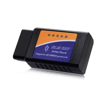 ELM327 OBD2 Bluetooth V1.5 Automobilių Diagnostikos Įrankis, ELM 327 OBD II Scanner Chip PIC18F25K80 Darbą, Android/Windows