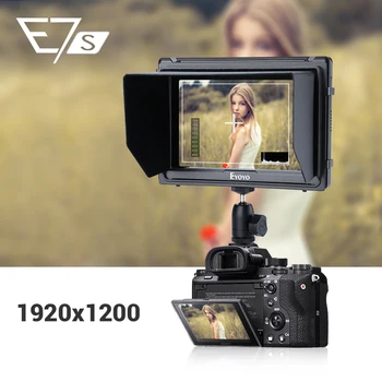 Eyoyo E7S 4k DSLR Fotoaparato Ekranas Full HD 1920x1200p 7
