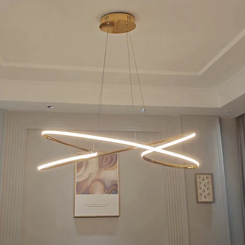 FANPINFANDO modernios led šviestuvo apšvietimo kambarį miegamajame kabo šviesa Virtuvėje, Juosta pakabos apkalos liustra palėpė