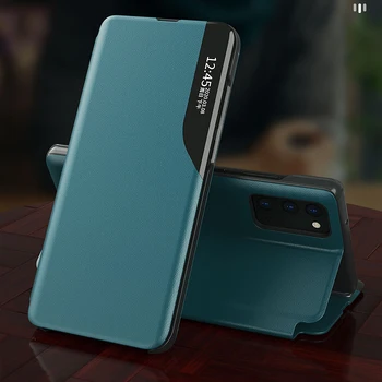 Flip Case For Huawei P20 30 P40 Mate 20 Pro Lite Y5P Y6P 2020 Nova 6SE 7i P Smart Plus Langų Odos Padengti Garbę 9A 9S 9C
