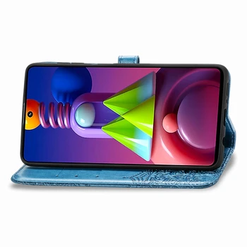 Flip Case For Samsung Galaxy M51 M31 M21 M31s M11 F41 M01 M21s M20 M30s M30 M10 M40 M40s M60s M80s Odos Dangą, Telefono Dėklu