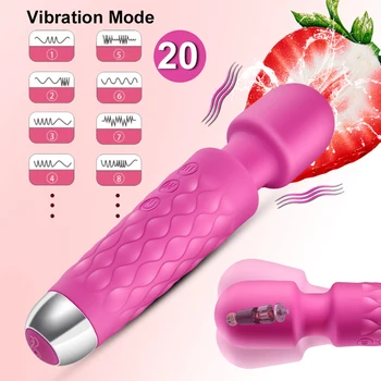 FLXUR Galingas AV Vibratorius Magic Makšties Lazdelės Moterų Klitorio Stimuliatorius Dildo Vibratorius G Spot Masturbator Sekso Žaislai Moterims
