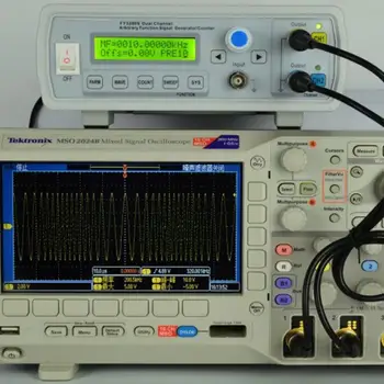 FY3200S 6MHZ Skaitmeninis DDS Dual-channel Funkcija Signalo Šaltinis Generatorius Savavališkai Signalo/Pulso Dažnio Matuoklis MUS