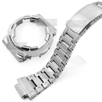 GA100 Metalo Bezel 316L Nerūdijančio Plieno Watchband Bezel Žiūrėti Atveju GA110 GA120 GD100 GD120 Žiūrėti Priedų Pakeitimo Įrankis