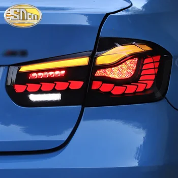 Galinis Rūko Žibintas + Stabdžių Lempos + Atvirkštinės + Dinaminis Posūkio Signalo Automobilis LED užpakalinis Žibintas užpakalinis žibintas BMW F30 F35 2013 - 2019 320i 328i