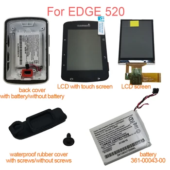 GARMIN EDGE 520 Originalus Asamblėjos EDGE520 LCD Ekranas Su Touch Galinį Dangtelį Be/Su Baterija Vandeniui Gumos Bžūp Remontas