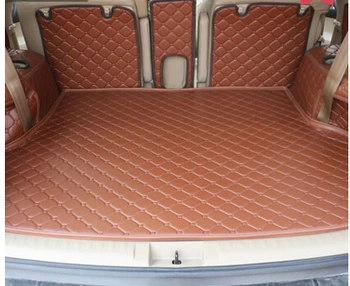 Geras kilimėliai! Specialių automobilių kamieno kilimėliai Toyota Highlander 5 sėdimos vietos 2013-2007 patvarus linijinių krovinių įkrovos kilimai Highlander 2010