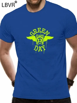 Green Day Marškinėliai Neon Sparnus grupės logotipas europos sąjungos Oficialusis Mens Juoda
