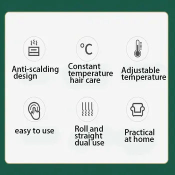 Hair curler plaukų tiesinimo priemonė 2 1 profesinės karšto šukos anti-permė tiesiai plaukų šepetys keramikos elektrinis 