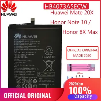 HB3973A5ECW HB4073A5ECW Originalus Hua wei Baterija Huawei Mate 20 X 20X / Garbės 10 Pastaba / Garbės 8X Max Pakeitimo Bateria